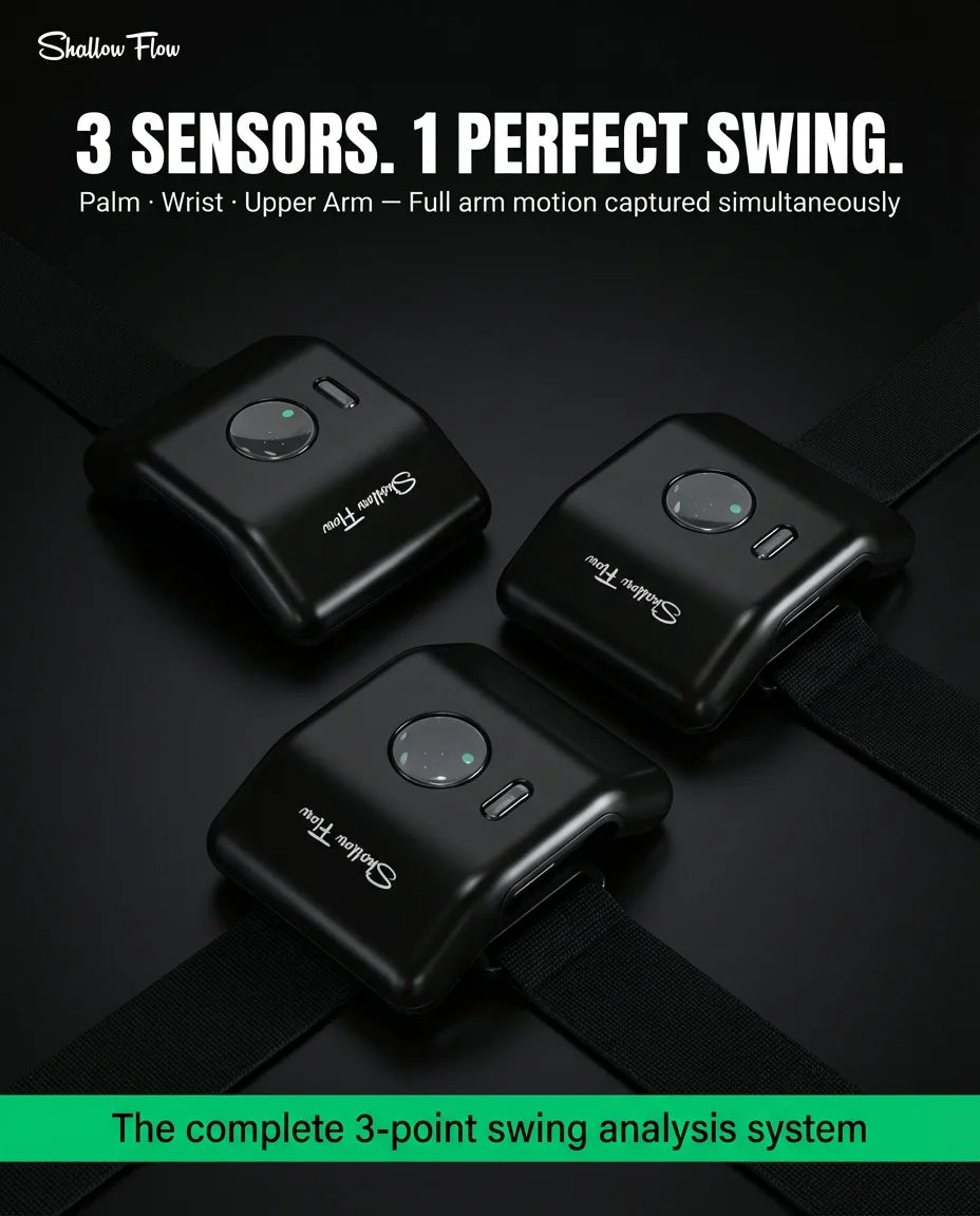 ShallowFlow Golf Hero - 3-Sensor Swing System