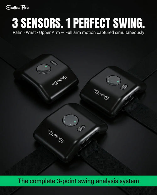 ShallowFlow Golf Hero - 3-Sensor Swing System